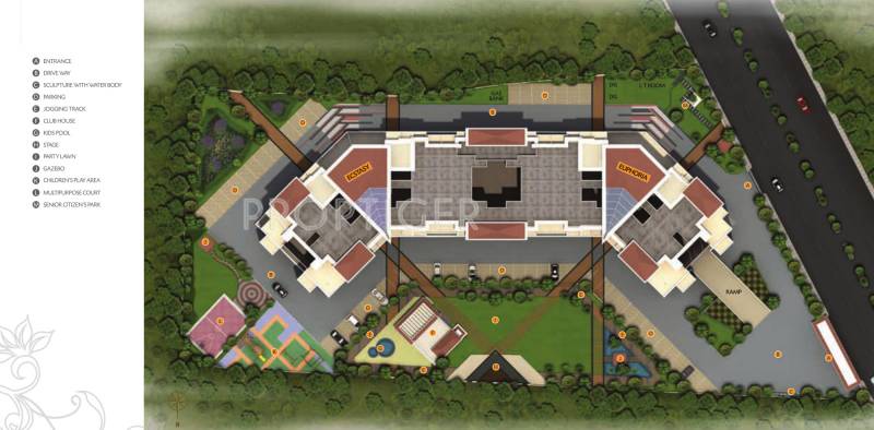 Images for Layout Plan of Venkatesh Bliss