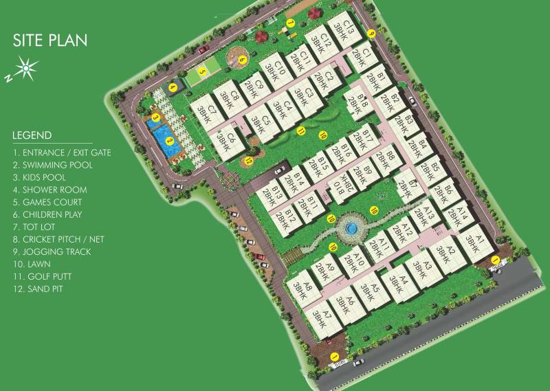  white-waters-i Images for Site Plan of DSR White Waters I