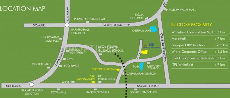  white-waters-i Images for Location Plan of DSR White Waters I