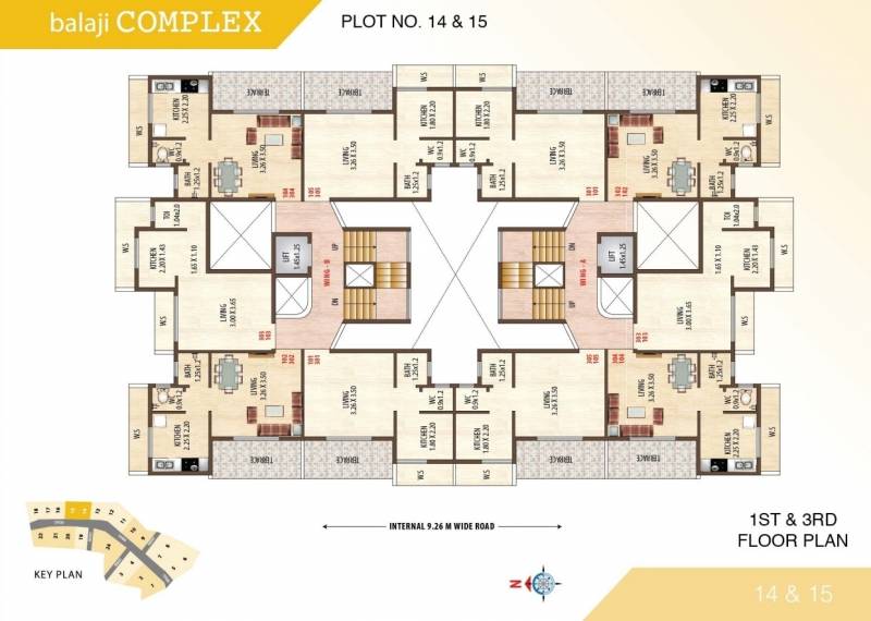 Images for Cluster Plan of JBD Balaji Complex