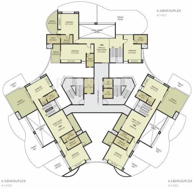 Images for Cluster Plan of Guardian The Palladium