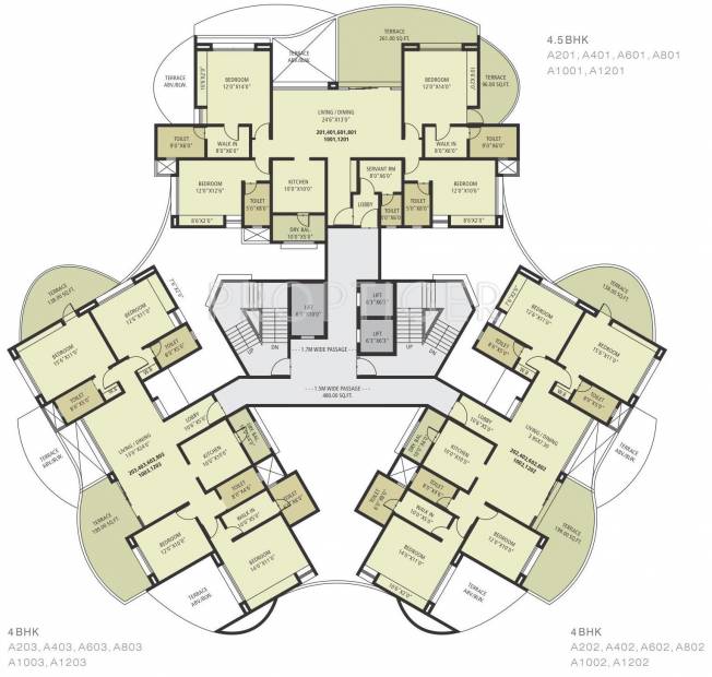 Images for Cluster Plan of Guardian The Palladium