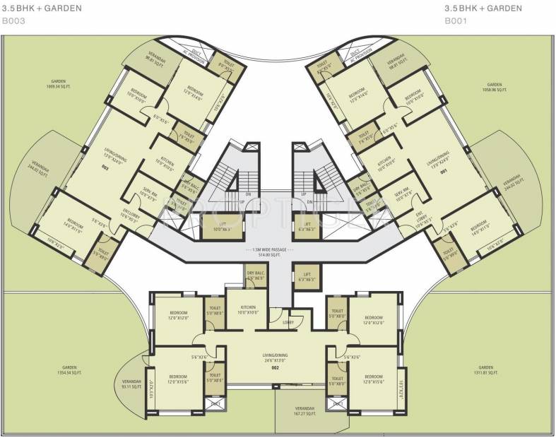 Images for Cluster Plan of Guardian The Palladium