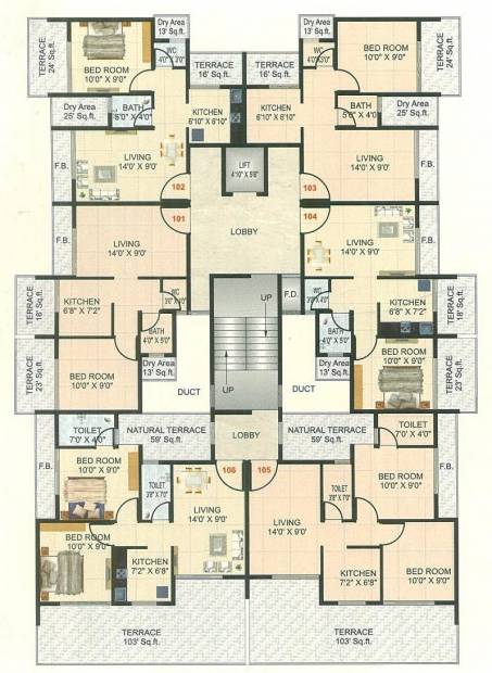 Images for Cluster Plan of Platinum Riddhi Siddhi Height