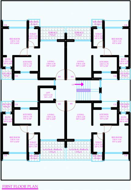 Images for Cluster Plan of Platinum Sai Shrushti