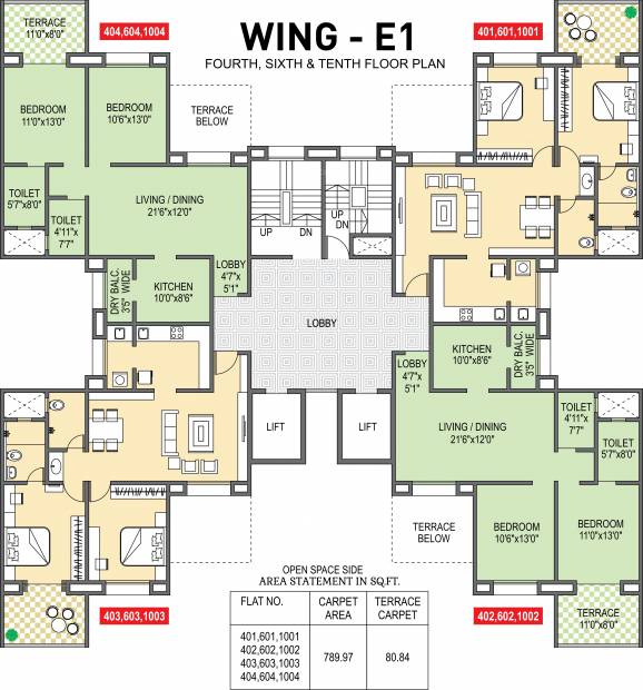 Images for Cluster Plan of Tyagi Uttam Townscapes Elite