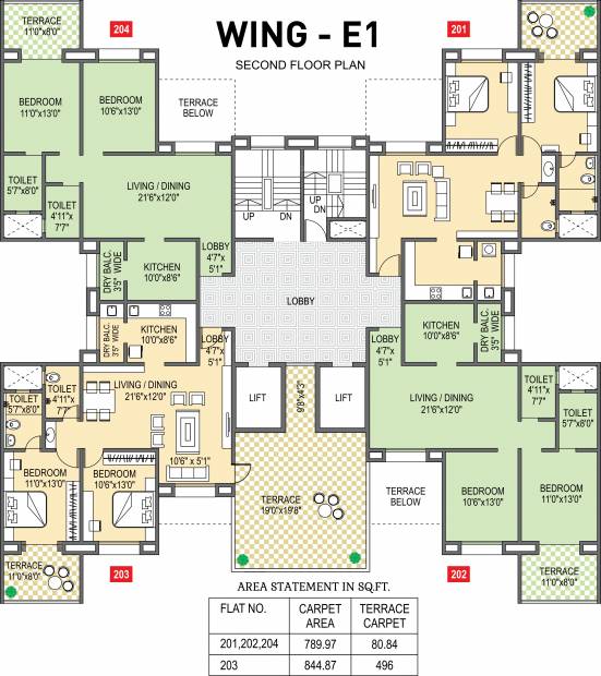 Images for Cluster Plan of Tyagi Uttam Townscapes Elite