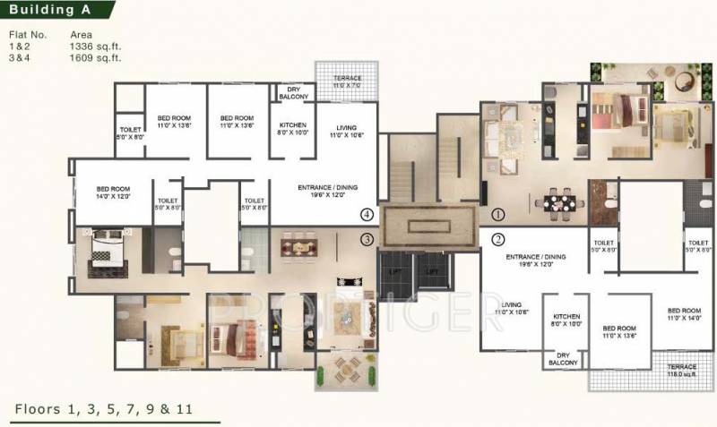 karia-developers konark-meadows Cluster Plan