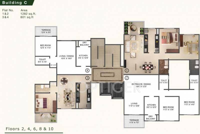 karia-developers konark-meadows Cluster Plan