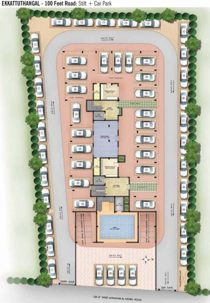  padmalayam Images for Cluster Plan of Kgeyes Padmalayam