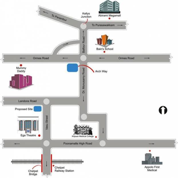  archway Images for Location Plan of Jain Archway