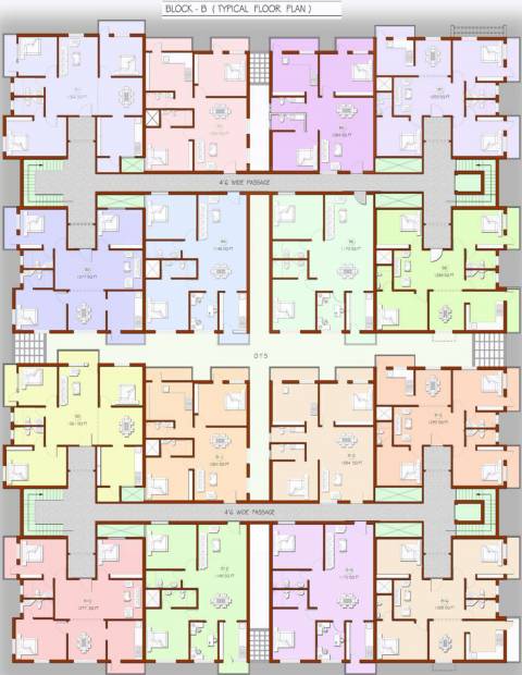 Images for Cluster Plan of Shanthi Rain Tree Park