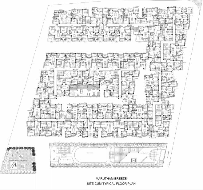  breeze Images for Site Plan of Marutham Breeze