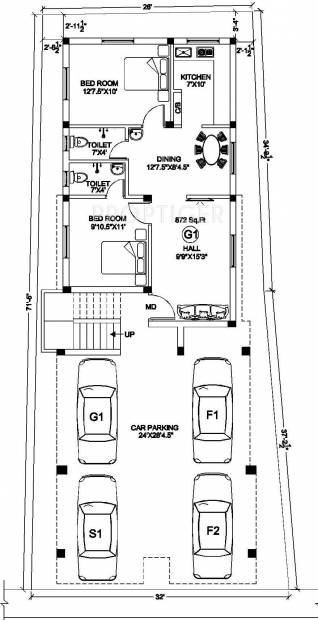 Images for Cluster Plan of Ganesh Builders Sri Nivas
