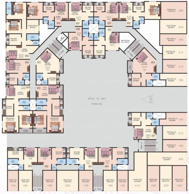 Images for Cluster Plan of Shree Ramkrishna Sawlaram Bhane Residency