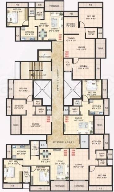 Images for Cluster Plan of Swaraj Sai Mannat