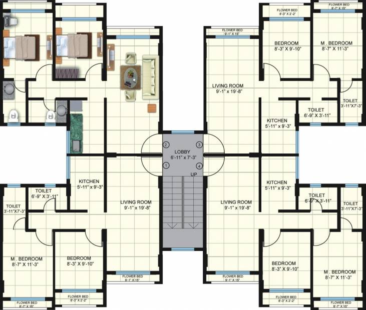 Images for Cluster Plan of Poddar Samruddhi Hill View