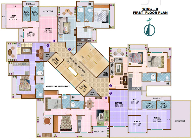  enclave Images for Cluster Plan of Laabh Enclave