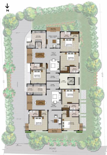 sumanth sreshta-serenity Cluster Plan