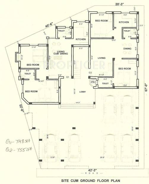 Images for Cluster Plan of Thilaga Constructions Paradise
