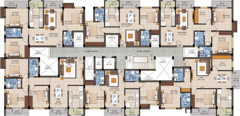 Images for Cluster Plan of Fairyland Sai Sparsh