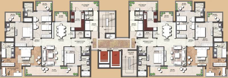 Images for Cluster Plan of Assotech Orion Tower