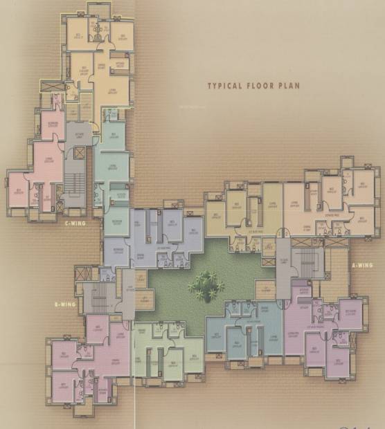  residency Images for Cluster Plan of Kukreja Residency