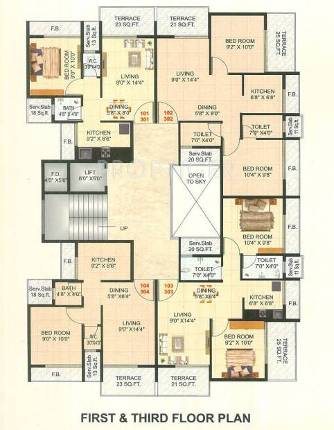 Images for Cluster Plan of Platinum Royal Residency