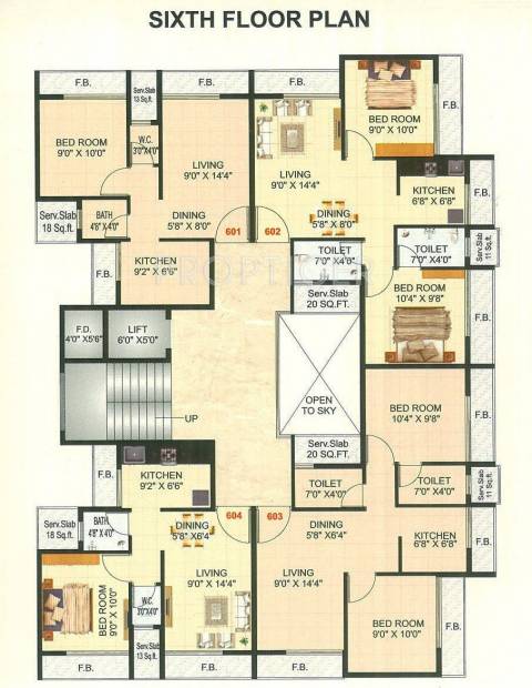 Images for Cluster Plan of Platinum Royal Residency