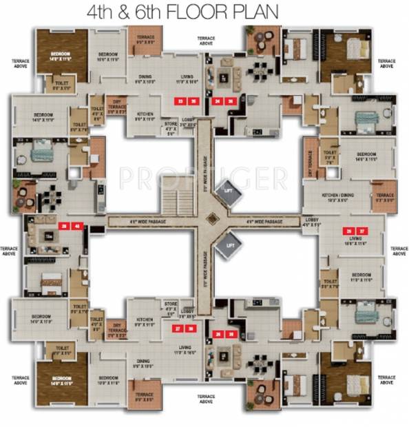 Images for Cluster Plan of Horizon A 10