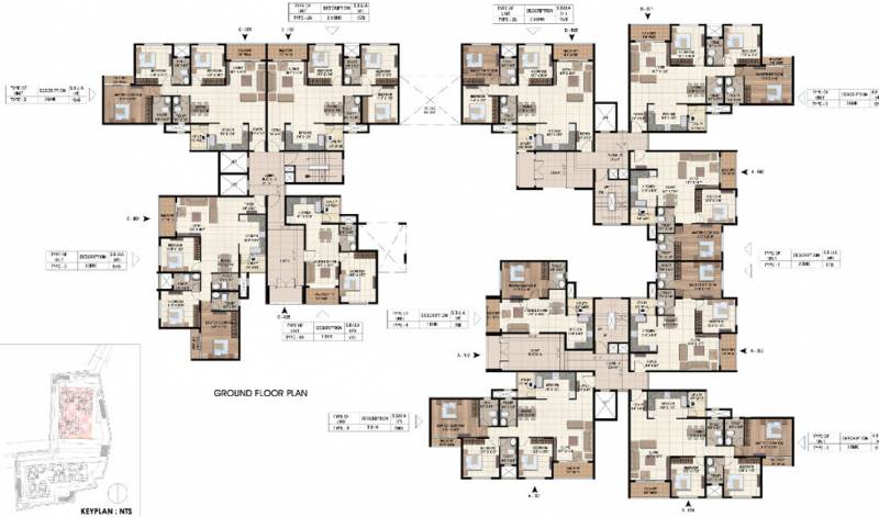 Images for Cluster Plan of Ajmera Stone Park