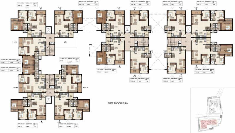 Images for Cluster Plan of Ajmera Stone Park