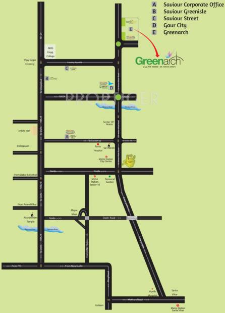 green-arch Images for Location Plan of Saviour Green Arch