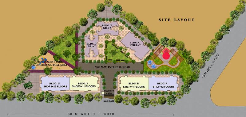  vishwaraja Images for Site Plan of Mayfair Vishwaraja