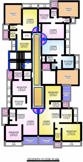 Images for Cluster Plan of Platinum Om Sai Residency