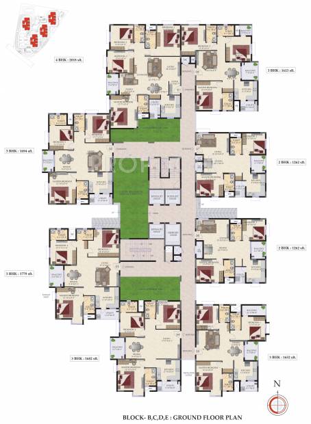Images for Cluster Plan of Mahindra Ashvita