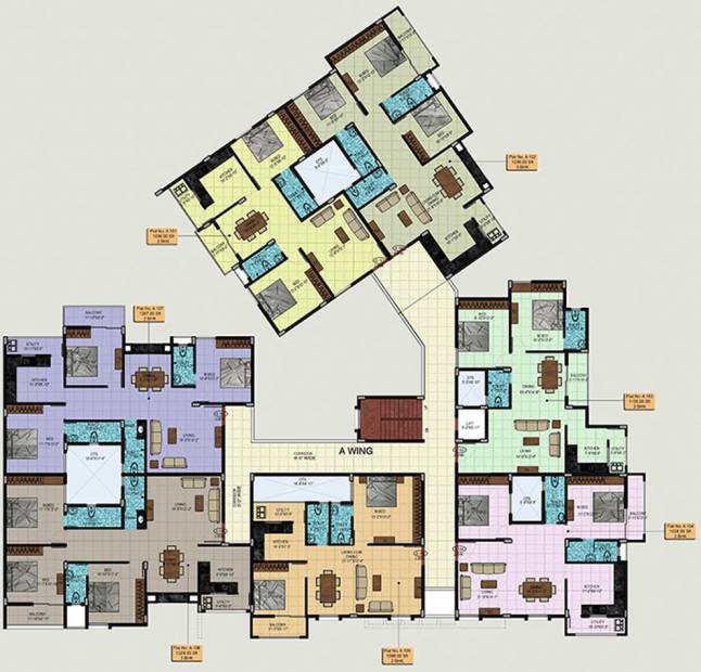 Images for Cluster Plan of Aakruti Aristo Marvel