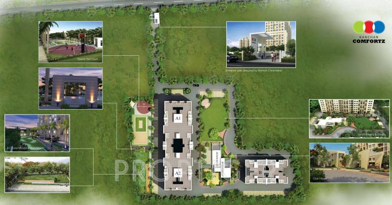  comfortz Images for Layout Plan of Kanchan Comfortz