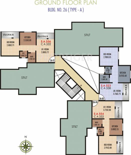 Images for Cluster Plan of Haware Nakshatra