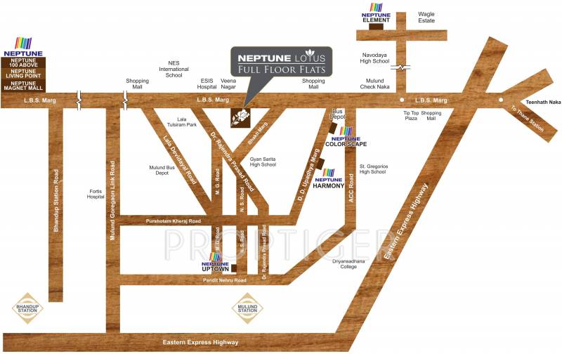  lotus Images for Location Plan of Neptune Lotus