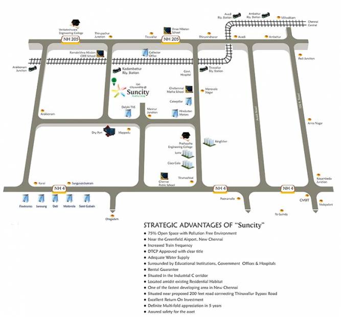 Images for Location Plan of Amarprakash Suncity Plots