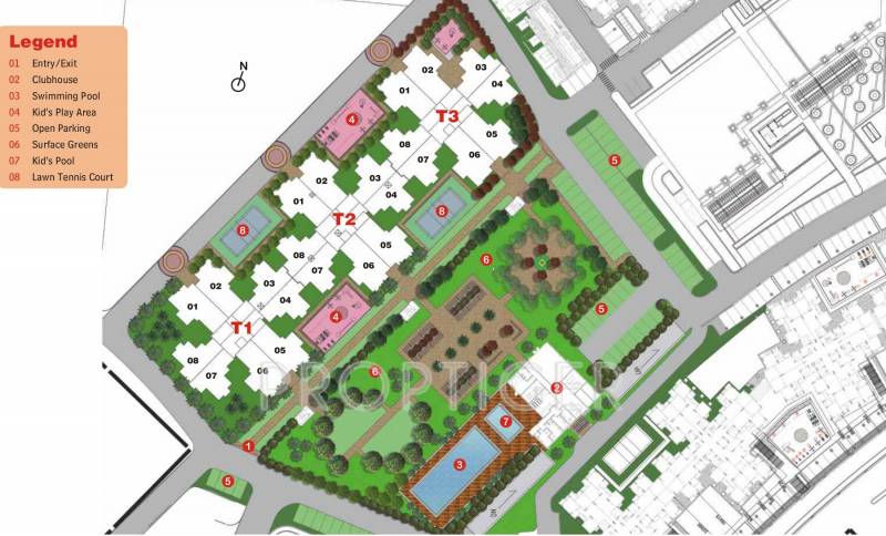 Images for Site Plan of Unitech Unihomes Superb