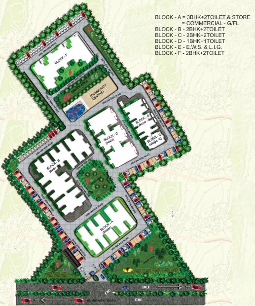  the-pearl Images for Layout Plan of Kalka The Pearl