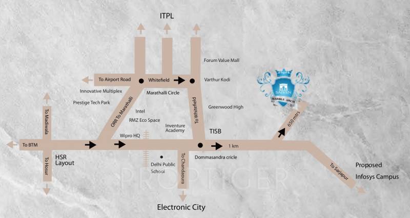 Images for Location Plan of Saiven Marble Arch
