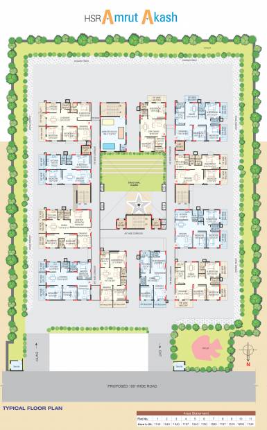 amruta-akash Images for Cluster Plan of HSR Amruta Akash