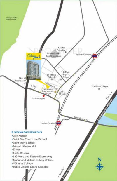 Images for Location Plan of Prabhav Silver Park