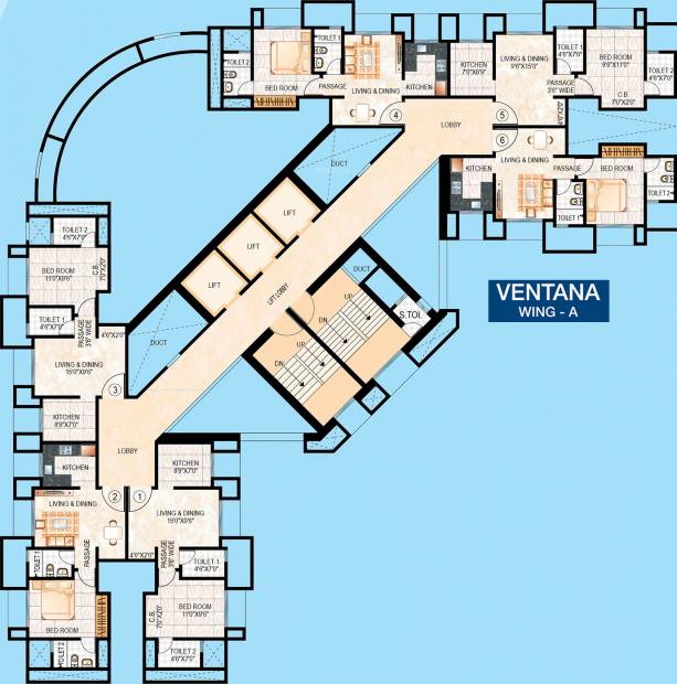  the-walk Images for Cluster Plan of Hiranandani The Walk