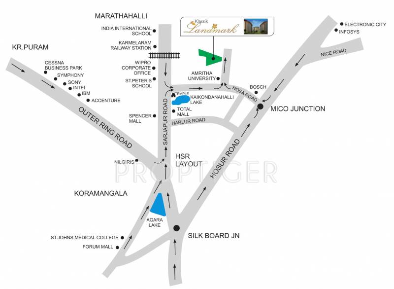  landmark Images for Location Plan of Klassik Landmark
