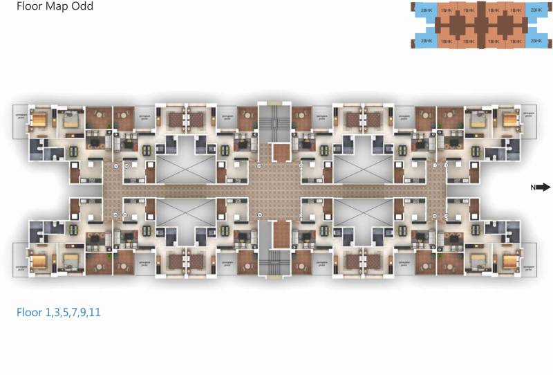 Images for Cluster Plan of Vilas Javdekar Yashwin