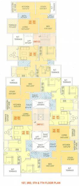 Images for Cluster Plan of Kohli Saudagar Garden